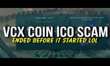Vcxcoin Visacoin ICO Scam Review! It Ended Before It Started (WARNING!!!!)