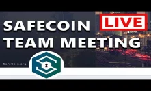 SafeCoin Team Meeting - Live