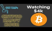 Can Bitcoin Hold $4,000 - Crypto Happy Hour