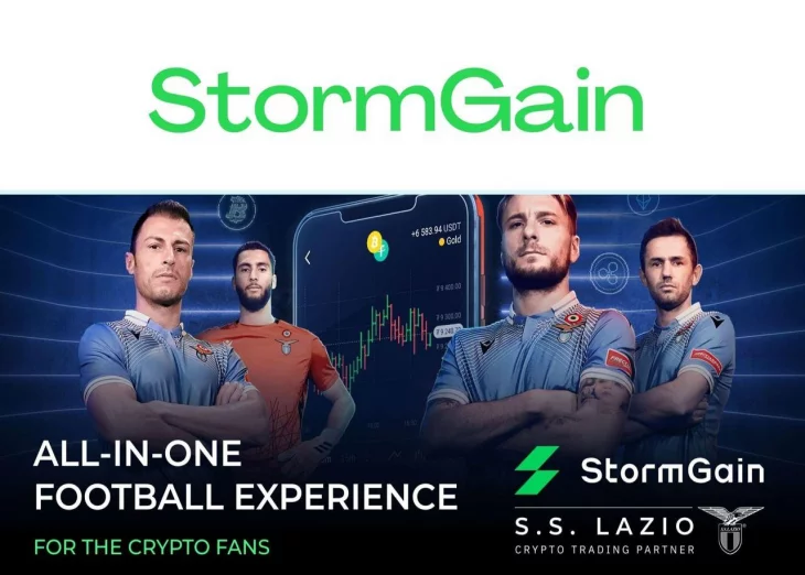 StormGain: Signs Long Term Partnership with Serie A’s SS Lazio