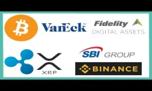 VanEck Bitcoin ETF Refiled - Binance Credit Cards - Fidelity Digital Assets - SBI Bullish XRP Plans