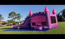 Bounce house business waterslide combo delivery
