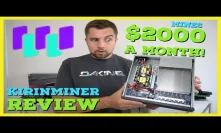 This miner is earning $2000 DOLLARS a month?! Kirinminer Waltonchain WTC Miner Review