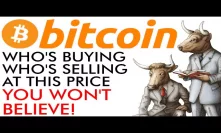Bitcoin - You Won't Believe Who's Buying & Selling At This Price! [explained]