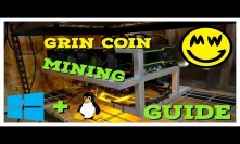 How To Mine Grin Coin | Windows & Linux Mining Guide + What is GrinCoin anyway?