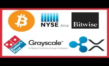 NYSE Arca Bitwise Bitcoin ETF - Argentina Paraguay, Dominos Bitcoin - Grayscale - XRP Ledger Update