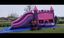 Bounce house combo delivery