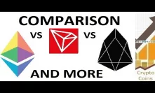 Ethereum vs EOS vs Tron vs others. Which smart contract blockchain is the most popular?