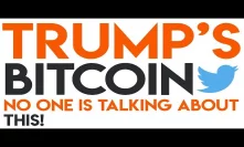 What Trump’s Bitcoin Tweet Changes --- Not What People Think! 