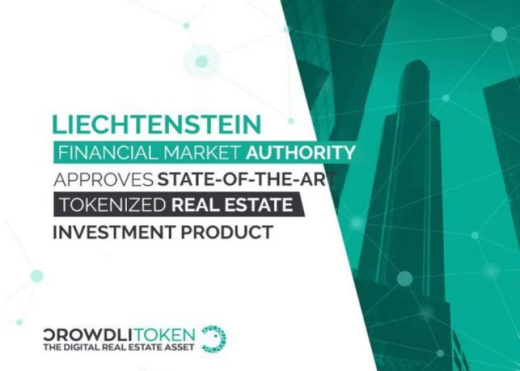 Liechtenstein Financial Market Authority Approves State-of-the-Art Tokenized Real Estate Investment Product