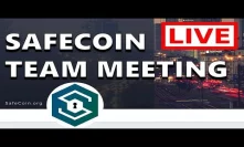 SafeCoin Live Team Meeting - 12th August 2018