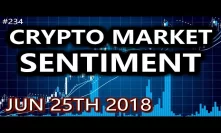 Crypto Market Sentiment. Jun 25th 2018 - Daily Deals: #234