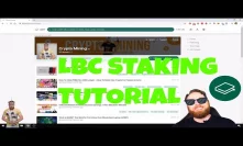How To Stake LBRY Credits (LBC) On LBRY Tv - LBRY Tutorial