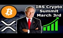 XRP Selling by Jeb McCaleb - Mike Bloomberg Crypto Regulations - IRS Crypto Summit - BitGo Harbor