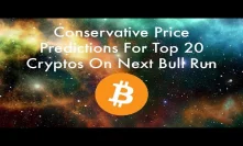 Top 20 Cryptos - Price Predictions For Next Bull Run | BTC LTC XLM DGB & more