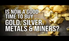 Is Now A Good Time To Buy Gold, Silver, Metals & Miners