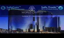 Join Me and the SafeCoin Team at World Crypto Con