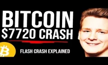 Bitcoin $7,720 FLASH CRASH on Deribit?? 