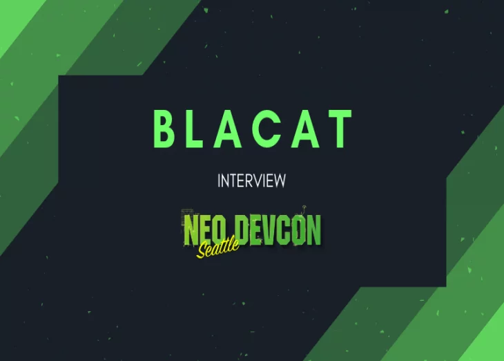 Interview with Sean Chen from BlaCat at NEO DevCon 2019