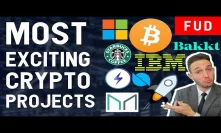 MOST EXCITING BLOCKCHAIN & CRYPTO PROJECTS? Bitcoin Bakkt Stellar XRP Ontology IBM Stablecoins STOs