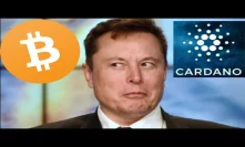 Bitcoin Elon Musk Cryptocurrency Cardano Moonshot ADA