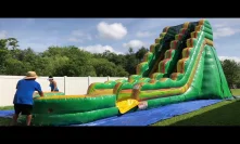 Bounce house business inflatable waterslide