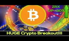 HUGE Crypto Breakout SOON!? (ZRX Up +30% On Coinbase!)