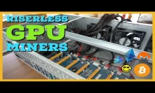 Minerdude Riserless 9x GPU Mining Rigs Review | No More PCIE Risers!